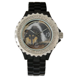Montre Cadeaux de collier Tri Color Rough