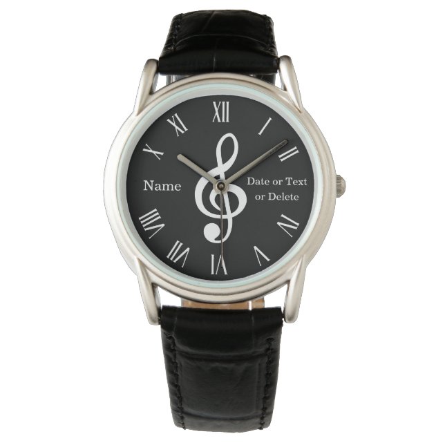Montre Cadeaux de graduation pour les Majors de musique,  (devant)