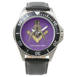 Montre Cadeaux maçonniques personnalisés Fraternité Fre