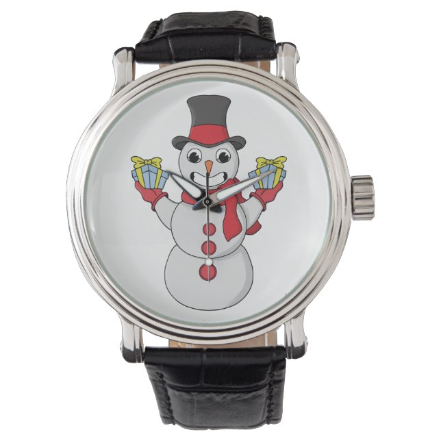 Montre Cadeaux pour vous de Snowman (devant)