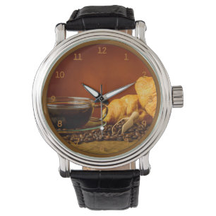 Montre Café et Croissant