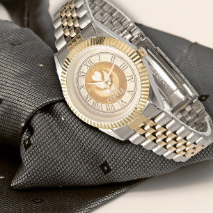 Montre Café personnalisé Cappuccino Vintage
