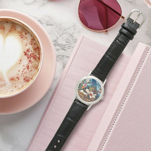 Montre Calico Cat Dragon Rouge