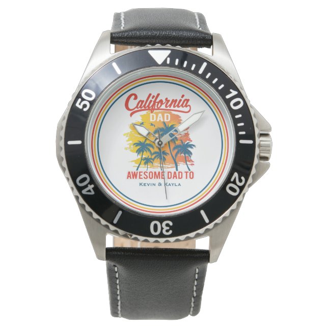 Montre California Beach Life Papa (devant)