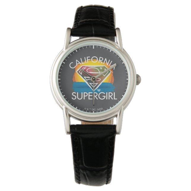 Montre California Supergirl Sunset Graphic (devant)