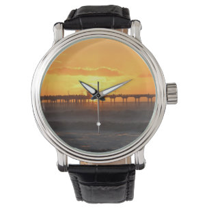 Montre Californie Pair au coucher du soleil