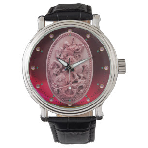 MONTRE CAMEO ANTIQUE / SAINT GEORGE AVEC DRAGON