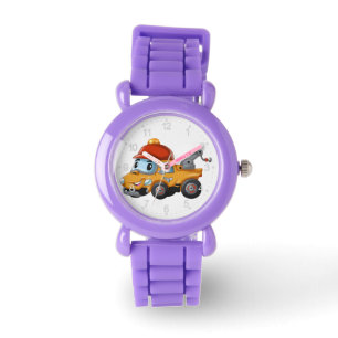 Montre Camion à treuils pour enfants