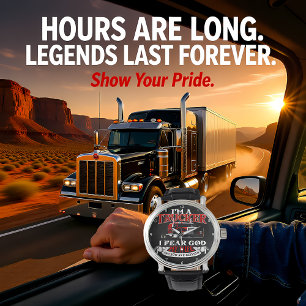 Montre Camionneur : Je crains Dieu, ma femme