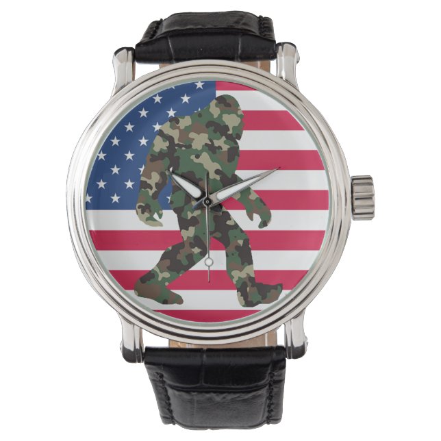 Montre Camo Bigfoot Sasquatch (devant)