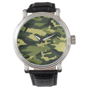 Montre Camouflage vert Regarder