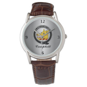 Montre Campbell Clan Badge personnalisé