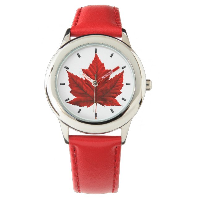 Montre Canada Watch Canada Maple Leaf Souvenir Wistwatch (devant)