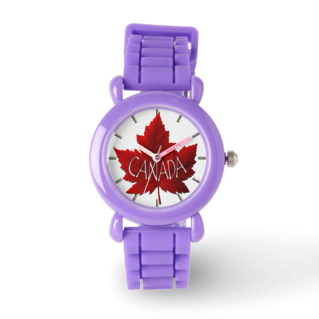 Montre Canada Watch Canada Maple Leaf Souvenir Wistwatch (Recto)