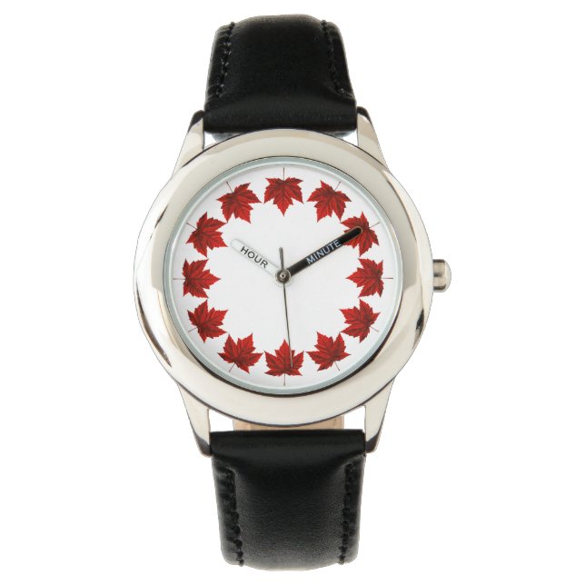 Montre Canada Watch Canada Maple Leaf Souvenir Wistwatch (devant)