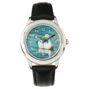 Montre Canard blanc de Pekin - photo de nature dans les