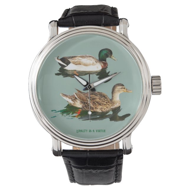Montre Canards colverts (devant)