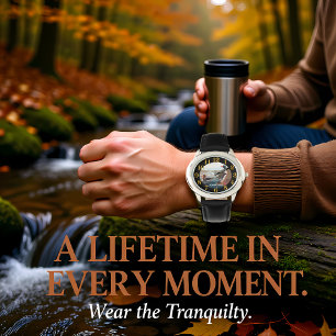 Montre Canards colverts dans le lac.Natation