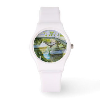 Montre Canards sous un pont