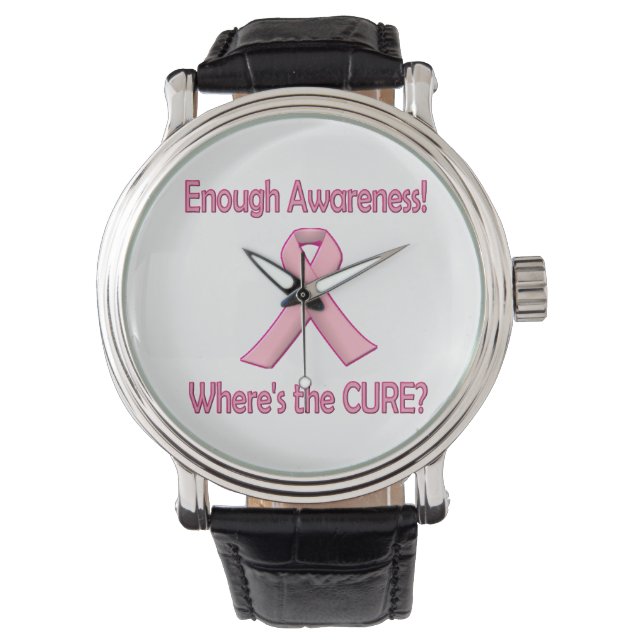 Montre Cancer du sein - Le temps d'une guérison (devant)