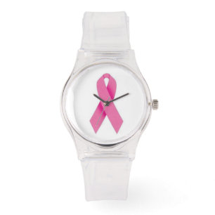 Montre Cancer du sein rose
