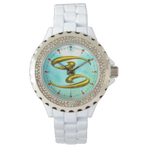MONTRE CANCER ZODIAC ANNIVERSAIRE JEWEL AQUA BLEU OPALE T