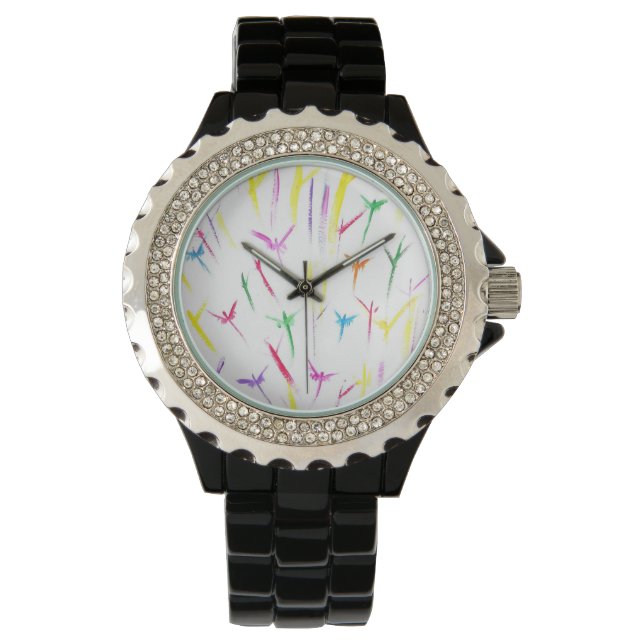 Montre Candy Waters Artiste de l'autisme (devant)