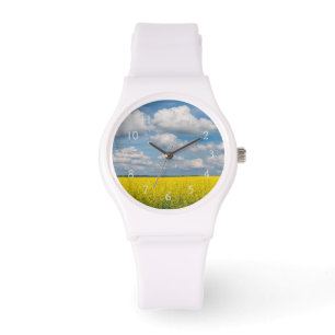 Montre Canola Field & Nuages
