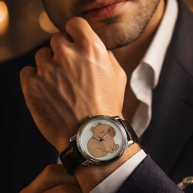 Montre Capybara – Montre de poignet mignonne Capyb (Créateur téléchargé)