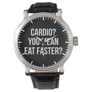 Montre Cardio ? Tu Veux Dire Manger Plus Vite ? - Gymnase