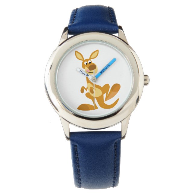 Montre Caricature de battement mignon Kangaroo Watch (devant)