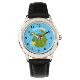 Montre Caricature joli et souriant de pastèque