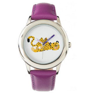 Montre Caricature mignonne Dashon Cheetah Watch