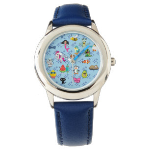 Montre Caricatures scintillent mignons dessins animés pou
