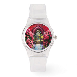 Montre Carnations Adorn Gate : Bienvenue au Jardin Secret