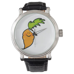 Montre carotte mignonne