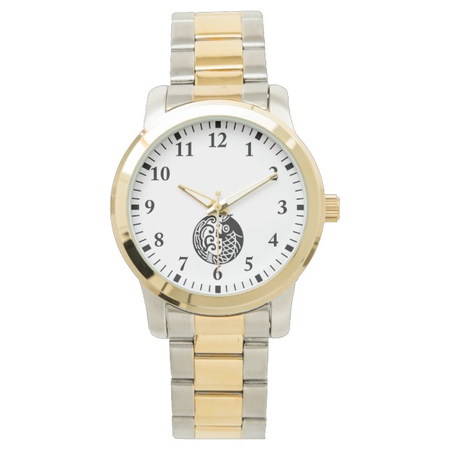 Montre Carpe et onde (devant)