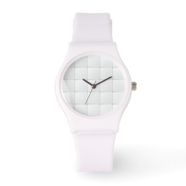 Montre Carreau blanc (Recto)