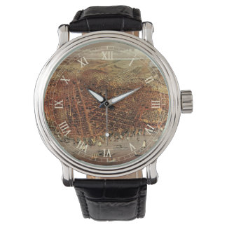 Montre Carte aérienne ancienne, ville de San Francisco, C
