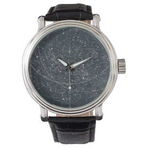 Montre Carte de constellation vintage