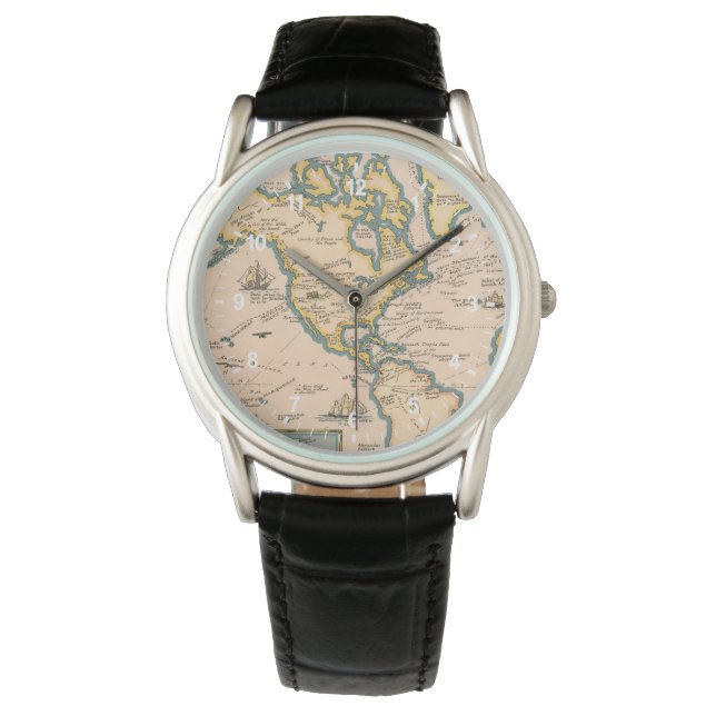 Montre Carte des grandes aventures (devant)