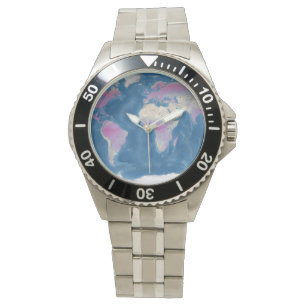 Montre Carte du monde