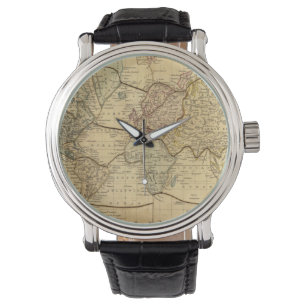 Montre Carte du monde sur la projection de Mercators