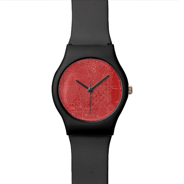 Montre Carte graphique de San Francisco (Fermer)