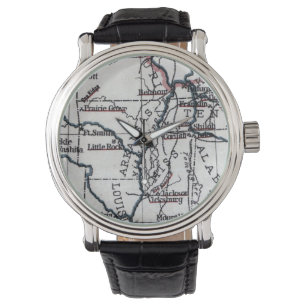 MONTRE CARTE : GUERRE CIVILE, 1861