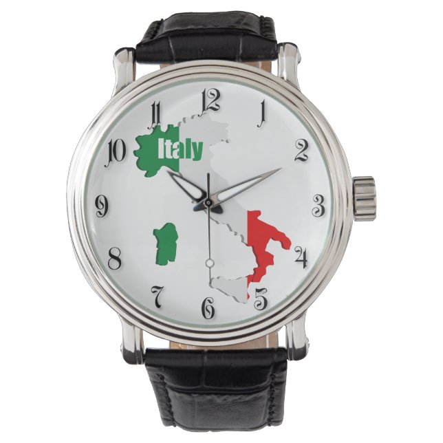 Montre Carte Italie (devant)