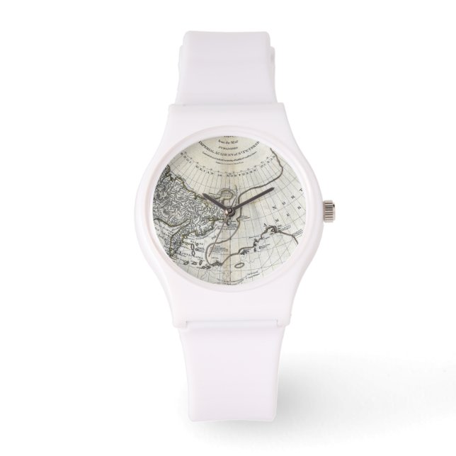 MONTRE CARTE : PACIFIQUE DU NORD (Recto)