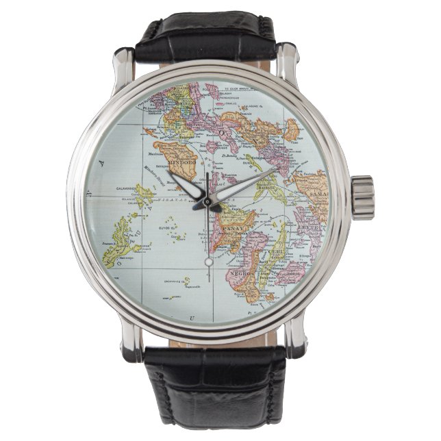 MONTRE CARTE : PHILIPPINES, 1905 (devant)