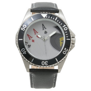 Montre Cartes De Poker Aces Quads,