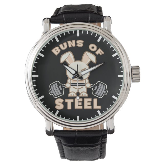 Montre Cartoon De Lapin D'Entraînement - Buns D'Acier - G (devant)